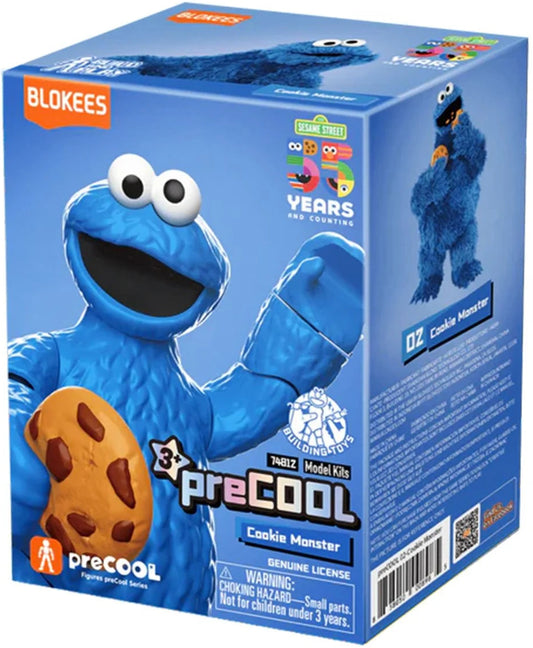 BLOKEES - Sesame Street Wave 1 - Cookie Monster - Mini Model Kit