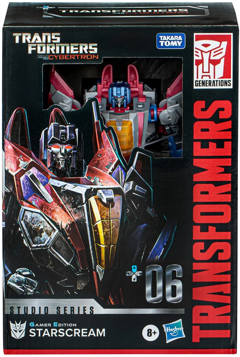 Pre-Order - Transformers Studio Series Voyager Class Gamer Edition War for Cybertron Starscream