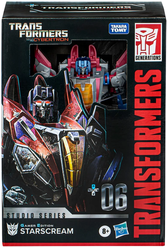 Transformers Studio Series Voyager Class Gamer Edition War for Cybertron Starscream