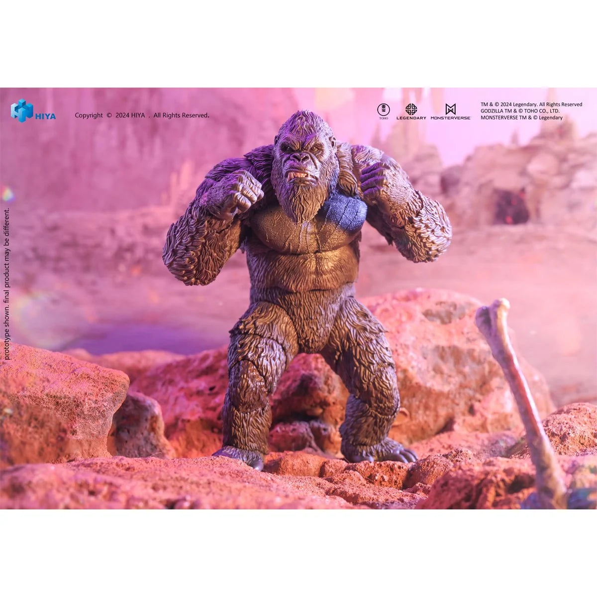 Hiya - Godzilla x Kong: The New Empire - Kong - Exquisite Basic Action Figure