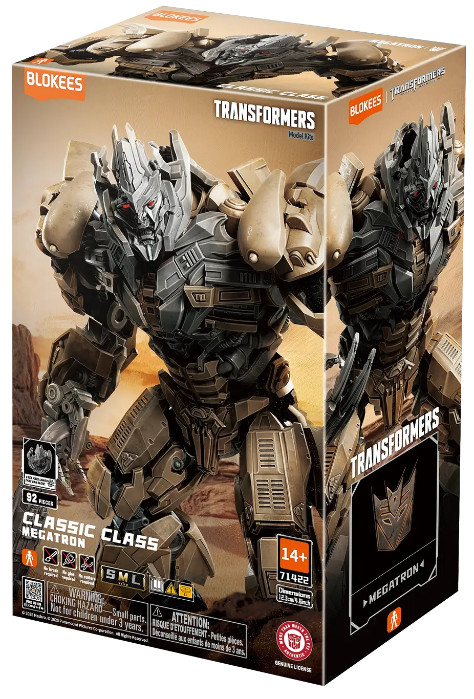 Blokees - Transformers Classic Class  - Megatron - Dark of The Moon
