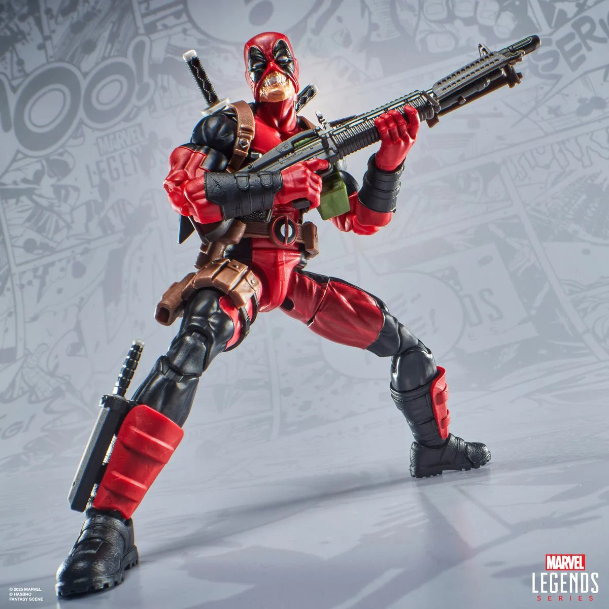 Marvel Legends -  Maximum Series -  Dead Pool and Drop -  6-Inch Action Figure