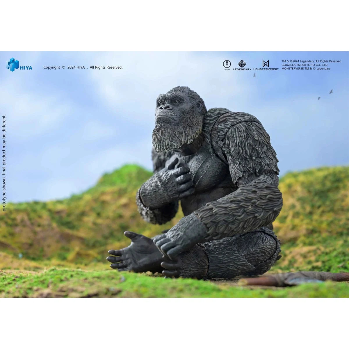 Hiya - Godzilla x Kong: The New Empire - Kong - Exquisite Basic Action Figure