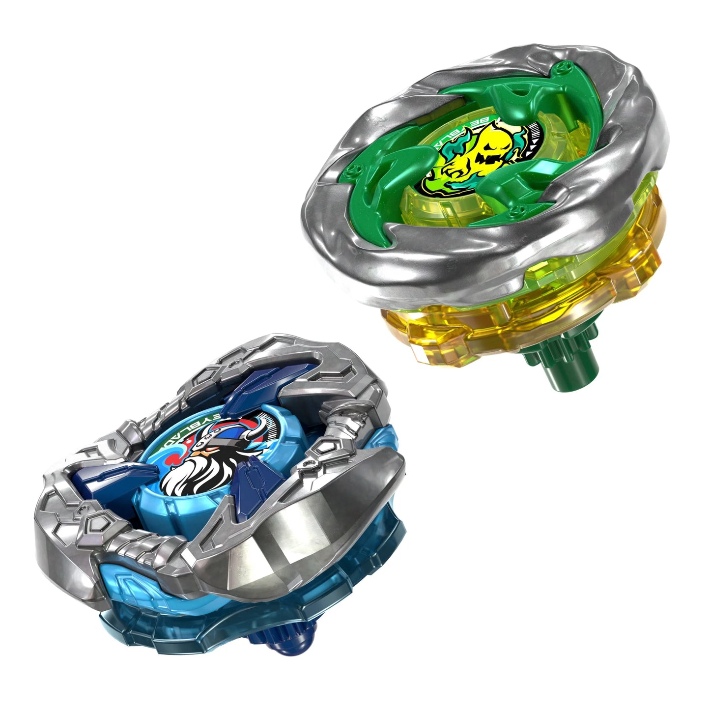 Beybalde X - Hack Viking UX and Circle Ghost UX - Battle Tops - Dual Pack Set