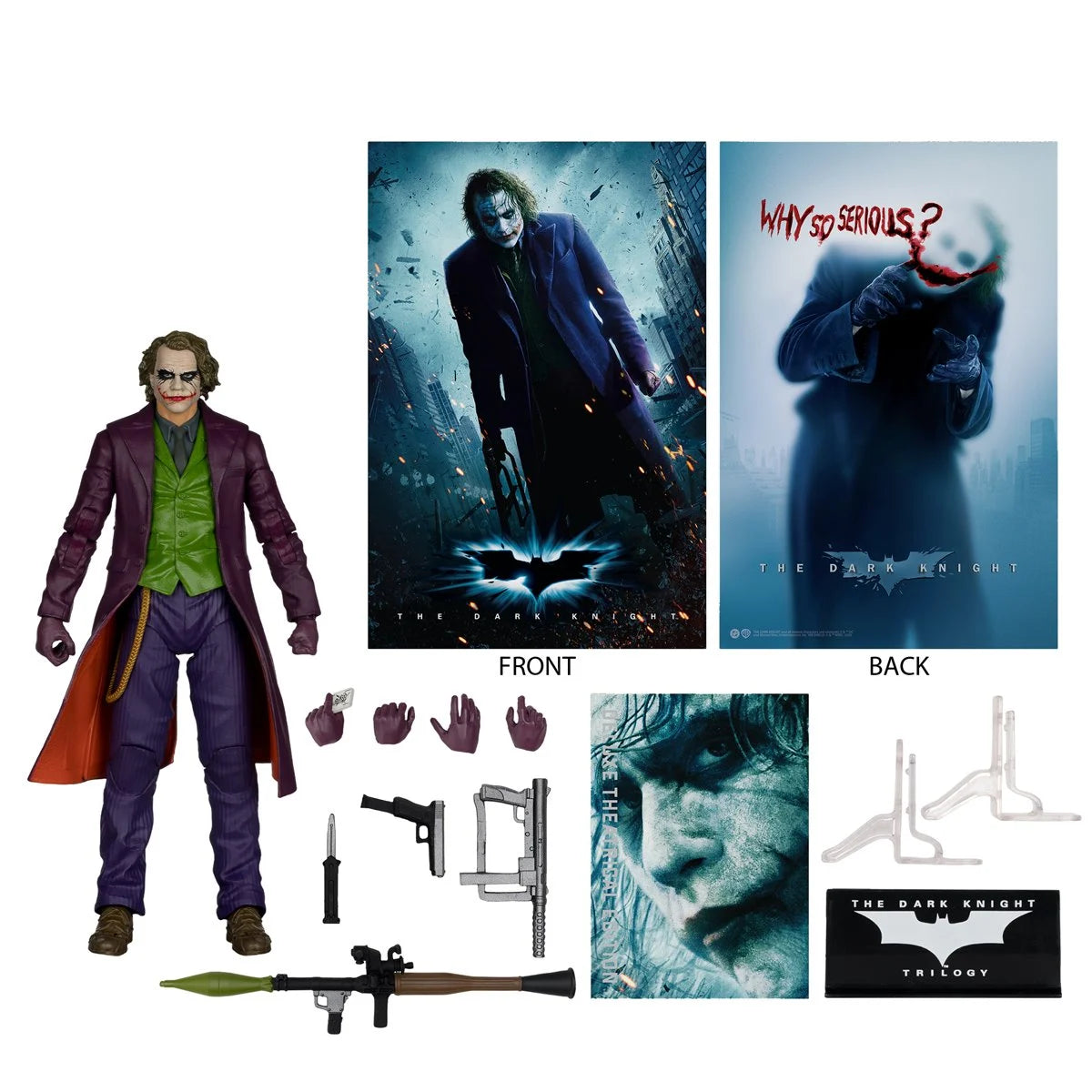 McFarlane - DC Multiverse Deluxe Theatrical - Dark Knight Rises - The Joker - 7 Inch Action Figure