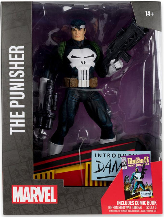 McFarlane Toys Marvel Collection -  The Punisher War Journal -  The Punisher (Issue 8) 1:6th Scale Figure