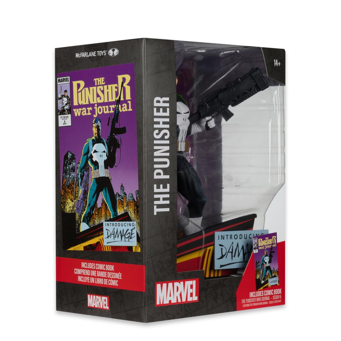 McFarlane Toys Marvel Collection -  The Punisher War Journal -  The Punisher (Issue 8) 1:6th Scale Figure