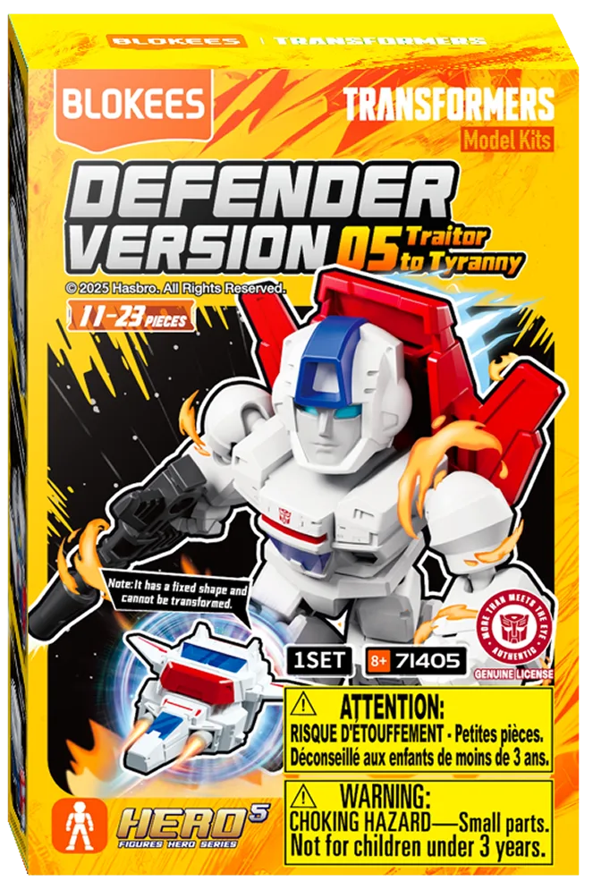 Blokees - Transformers -  Defender Version 05 - Tyrants Fury - Case of 12