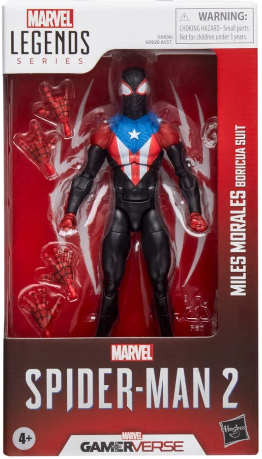 Marvel Legends - Spider-Man - Gameverse - Miles Morales Boricua Suit