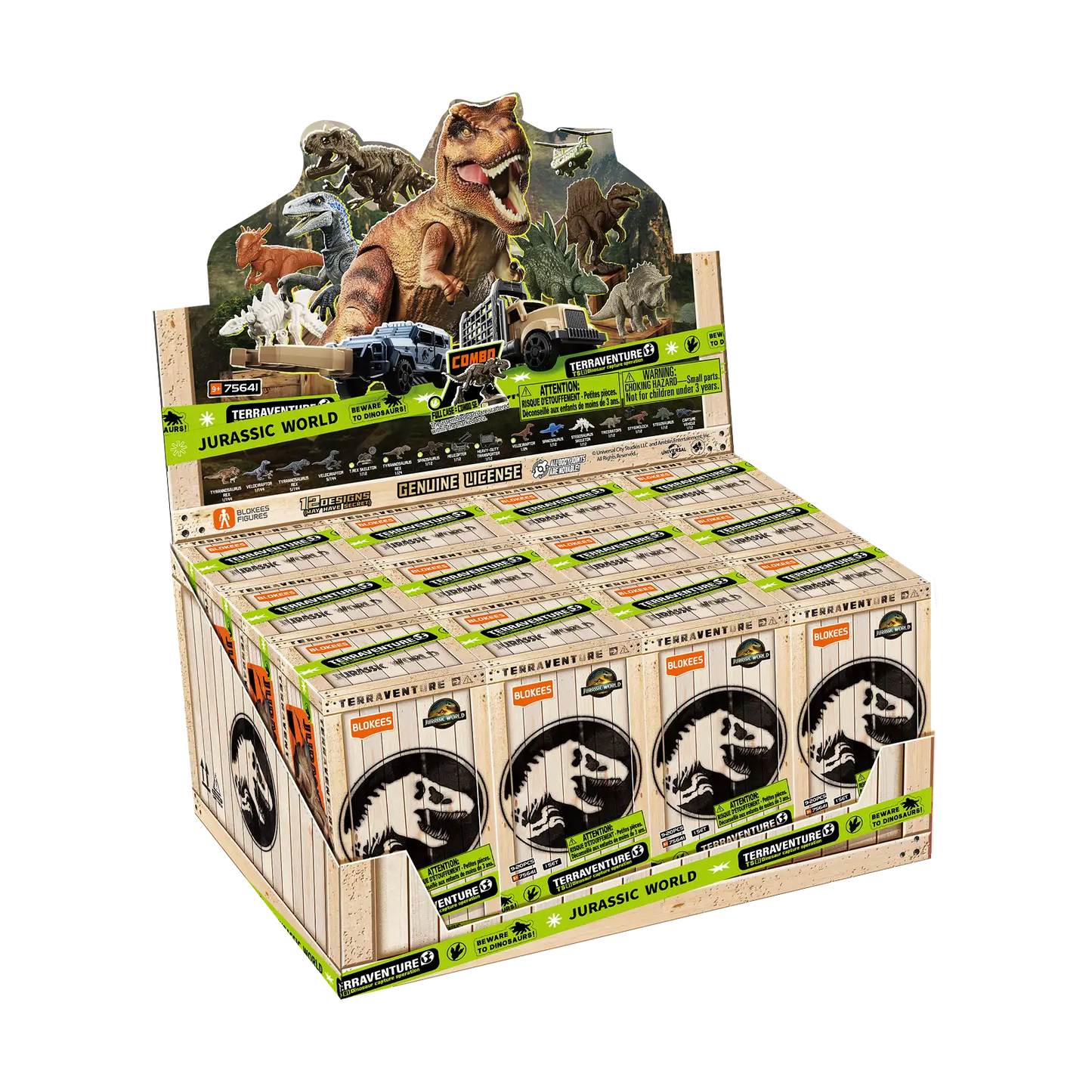 BLOKEES - Jurrasic World - Terraventure TS 01 - Blind Box