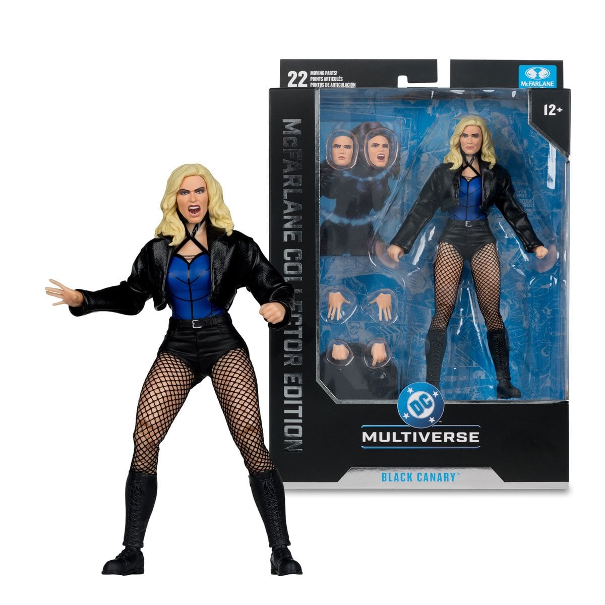 McFarlane -  Mcfarlane Collector Edition Wave 14 - Black Canary - DC Rebirth #54