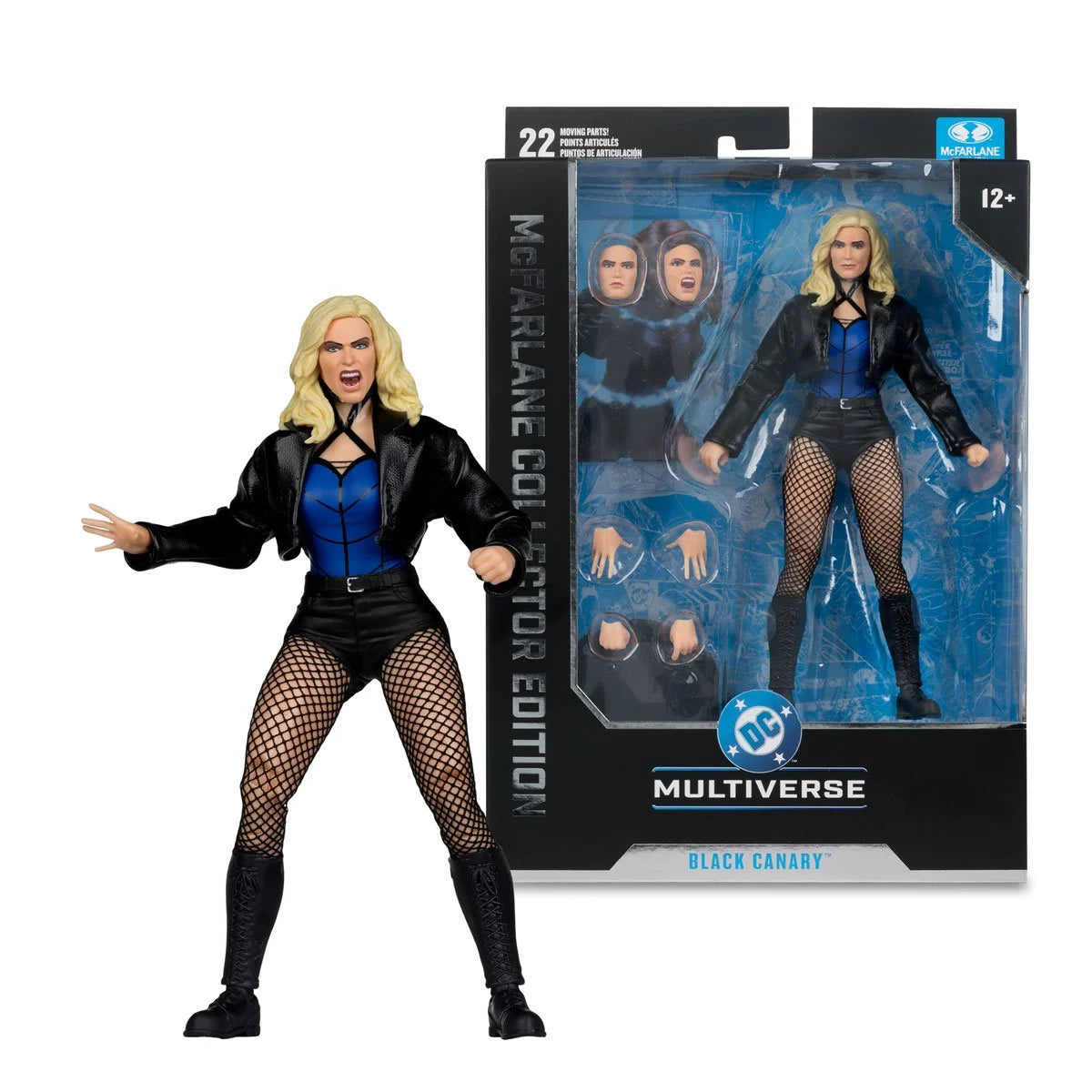 McFarlane - DC Multiverse - Black Canary- DC Rebirth #54 - Collector Edition Wave 14
