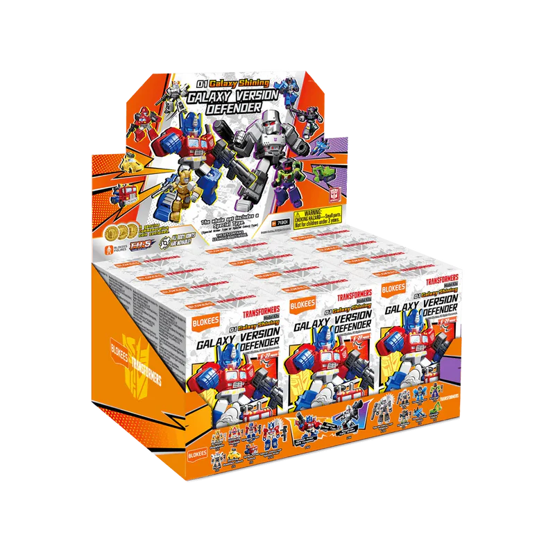 Blokees - Transformers -  Defender Version 01 - Shattered Alliance - Case of 12