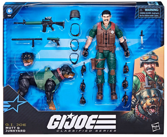 G.I. Joe Classified Series Deluxe Mutt and Junkyard 6-Inch Action Figure