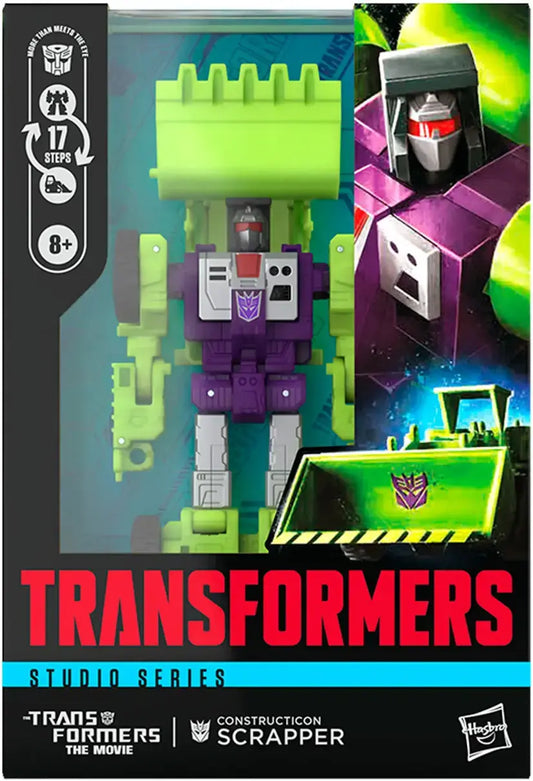 Transformers - Studio Series Voyager Class Transformers: The Movie Constructicon Scrapper