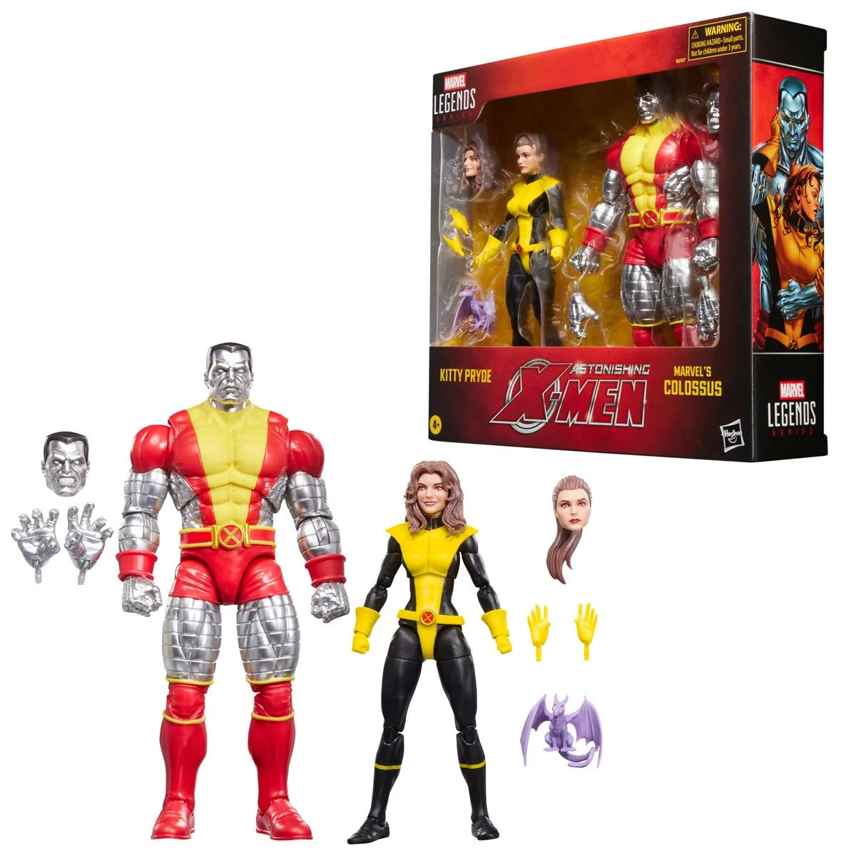 Marvel Legends - X-Men - Kitty Pryde and Colossus - 6 Inch Action Figure 2 Pack