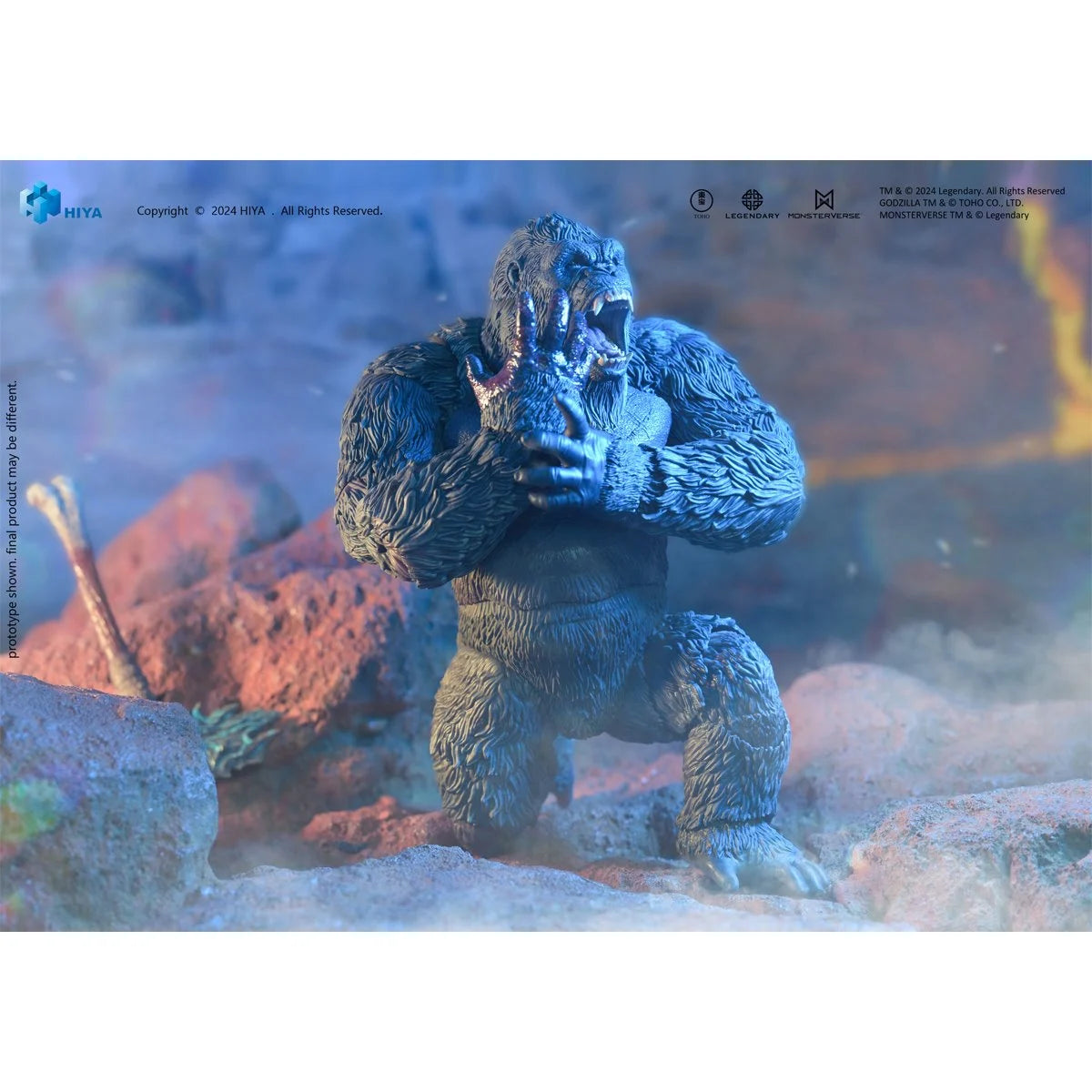 Hiya - Godzilla x Kong: The New Empire - Kong - Exquisite Basic Action Figure