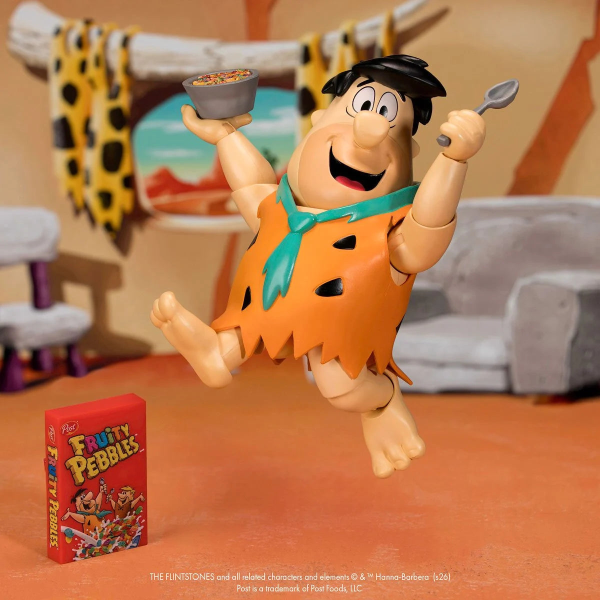 Jada Toys - Fruity Pebbles - Fred Flinstone - Action Figure