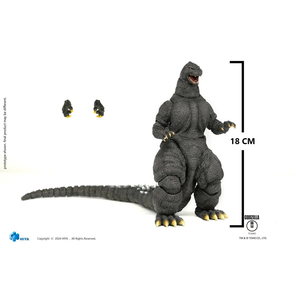 Hiya - Godzilla Vs. King Ghidorah 1991 - Hokkaido Version - Exquisite Basic Action Figure