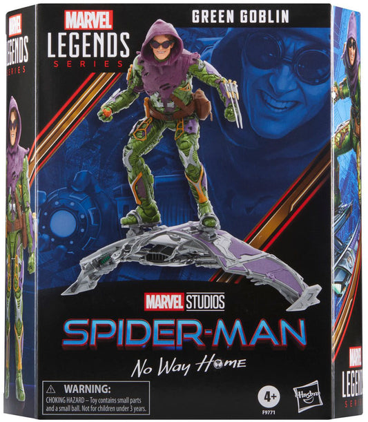 Spider-Man Marvel Legends Series Spider-Man: No Way Home Green Goblin Deluxe 6-Inch Action Figure