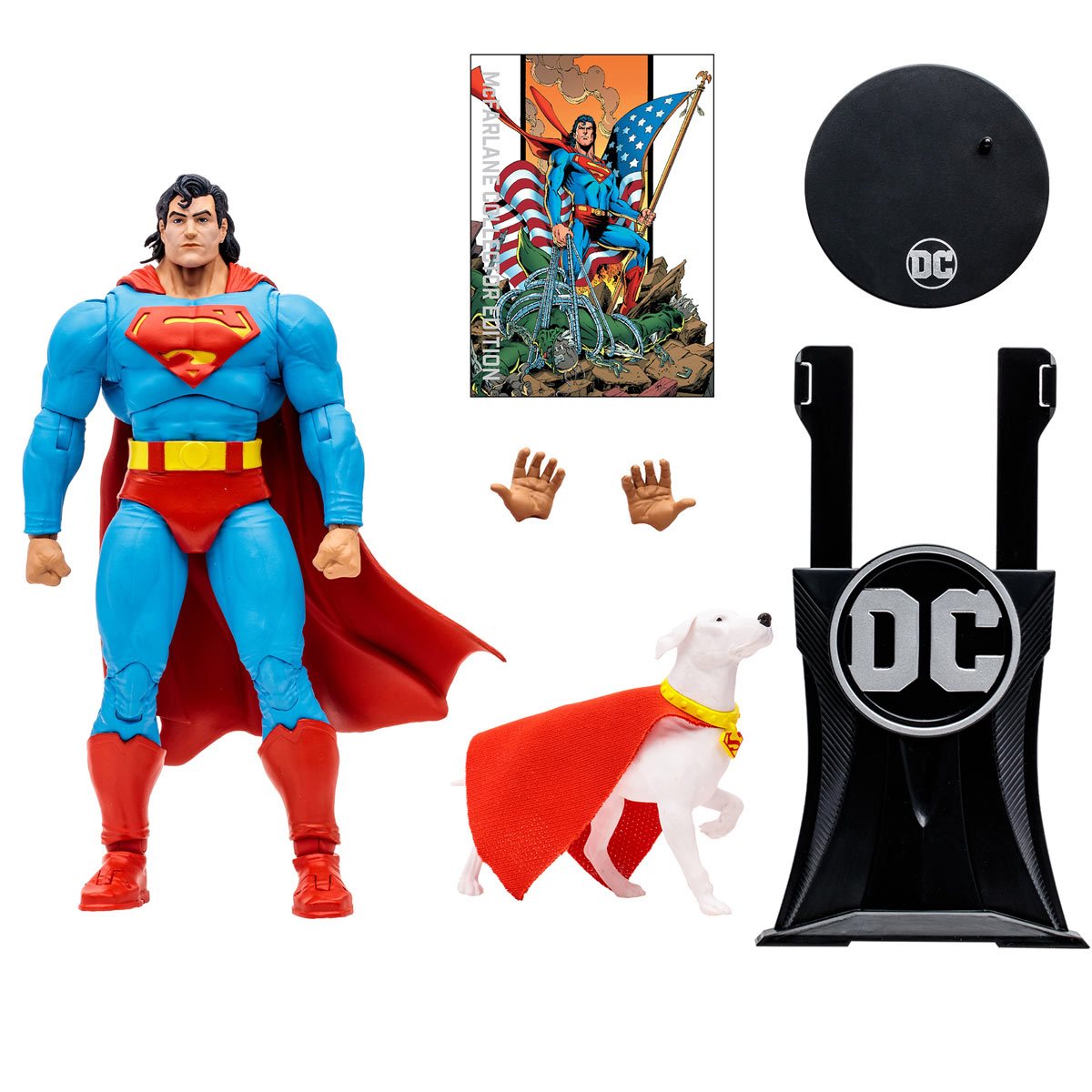 DC McFarlane Collector Edition Wave 3 Superman and Krypto Return of Superman