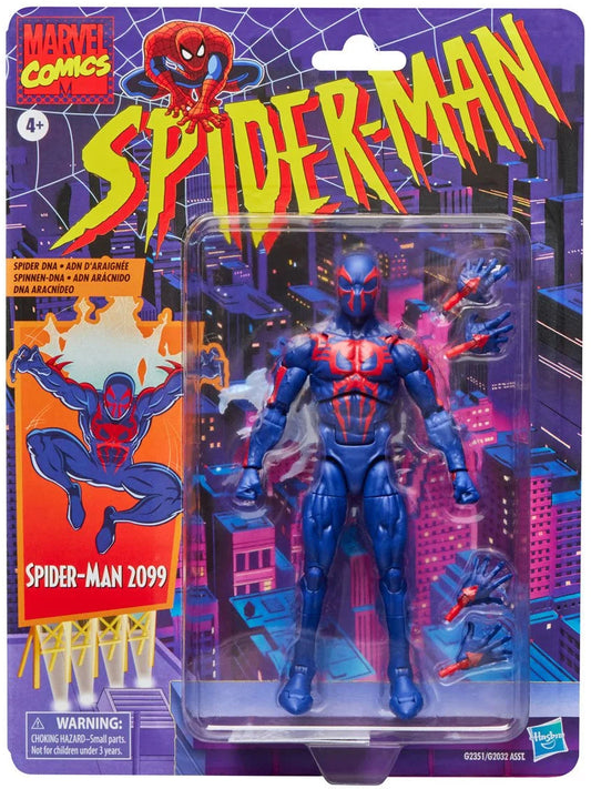 Marvel Legends - Spider-Man - Retro Cardback - Spider-Man 2099 - 6-Inch Action Figure