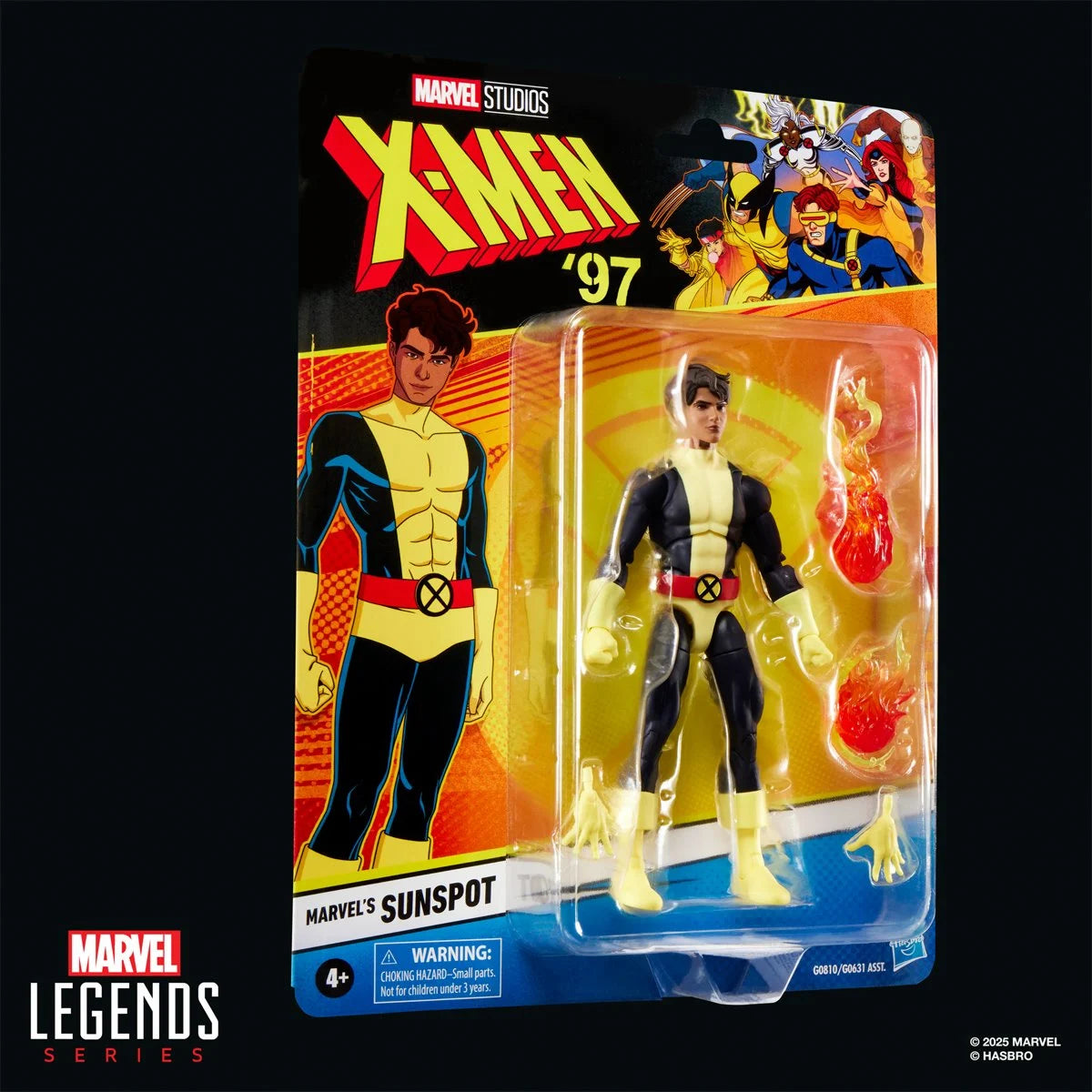 Marvel Legends - X-Men 97 - Sunspot 6 inch Action Figure