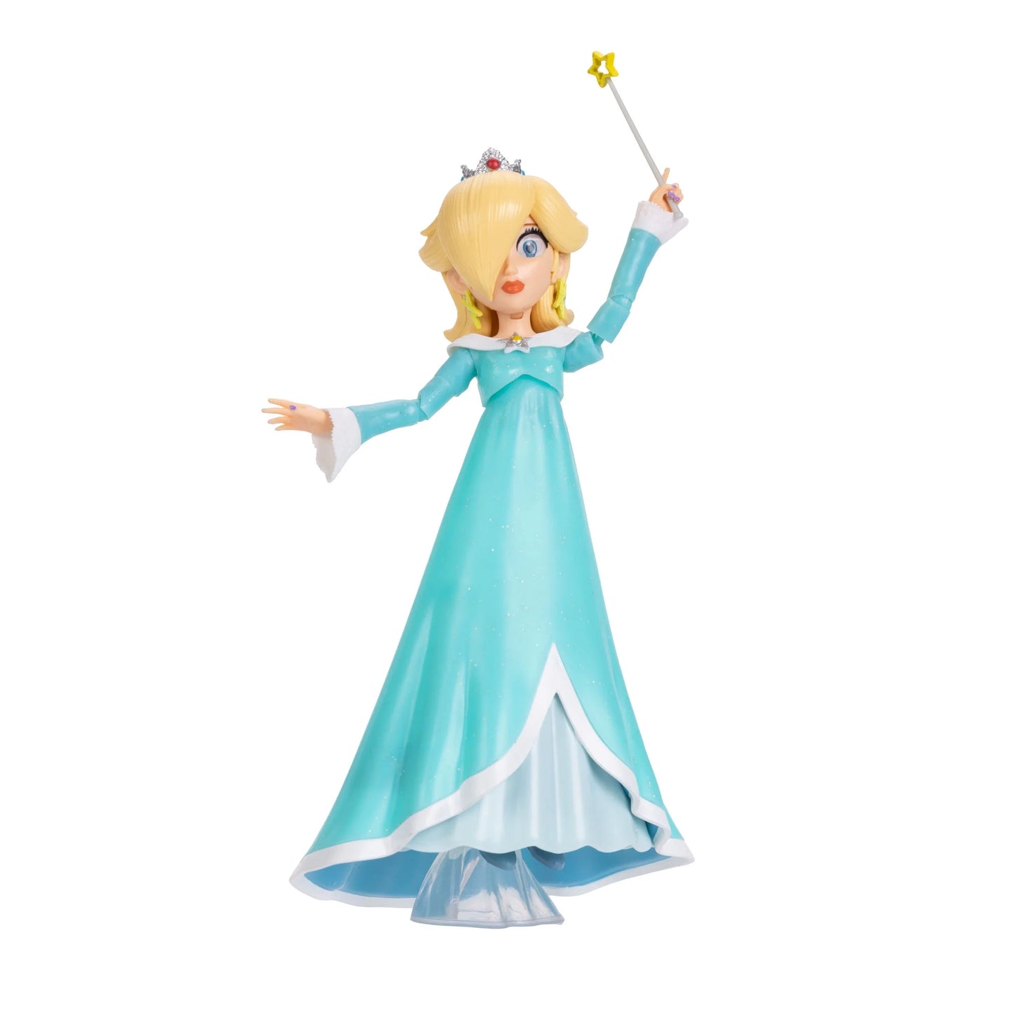 Jakks - The Super Mario Galaxy Movie - Rosalina Figure with Wand and Stand Accessories