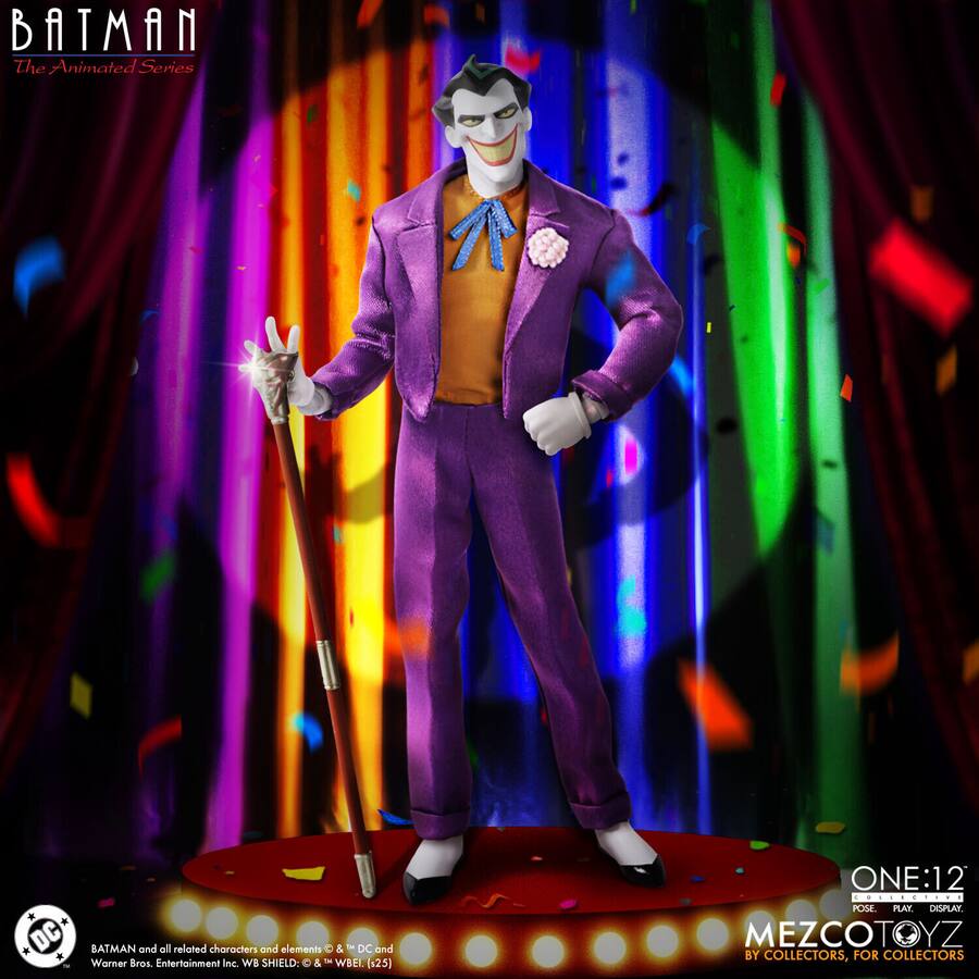 Mezco - Batman: The Animated Series - One:12 Collective - The Joker - 6" Action Figure