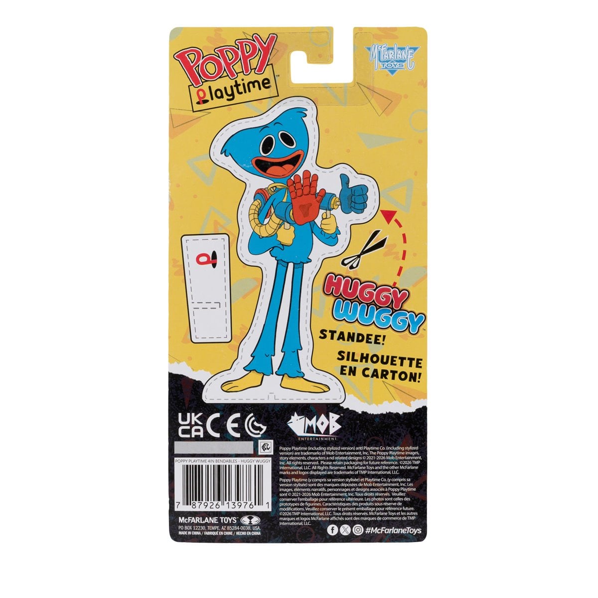 Mcfarlane - Poppy Playtime - Wave 1 -Huggy Wuggy - 4 1/2 inch Action Figure