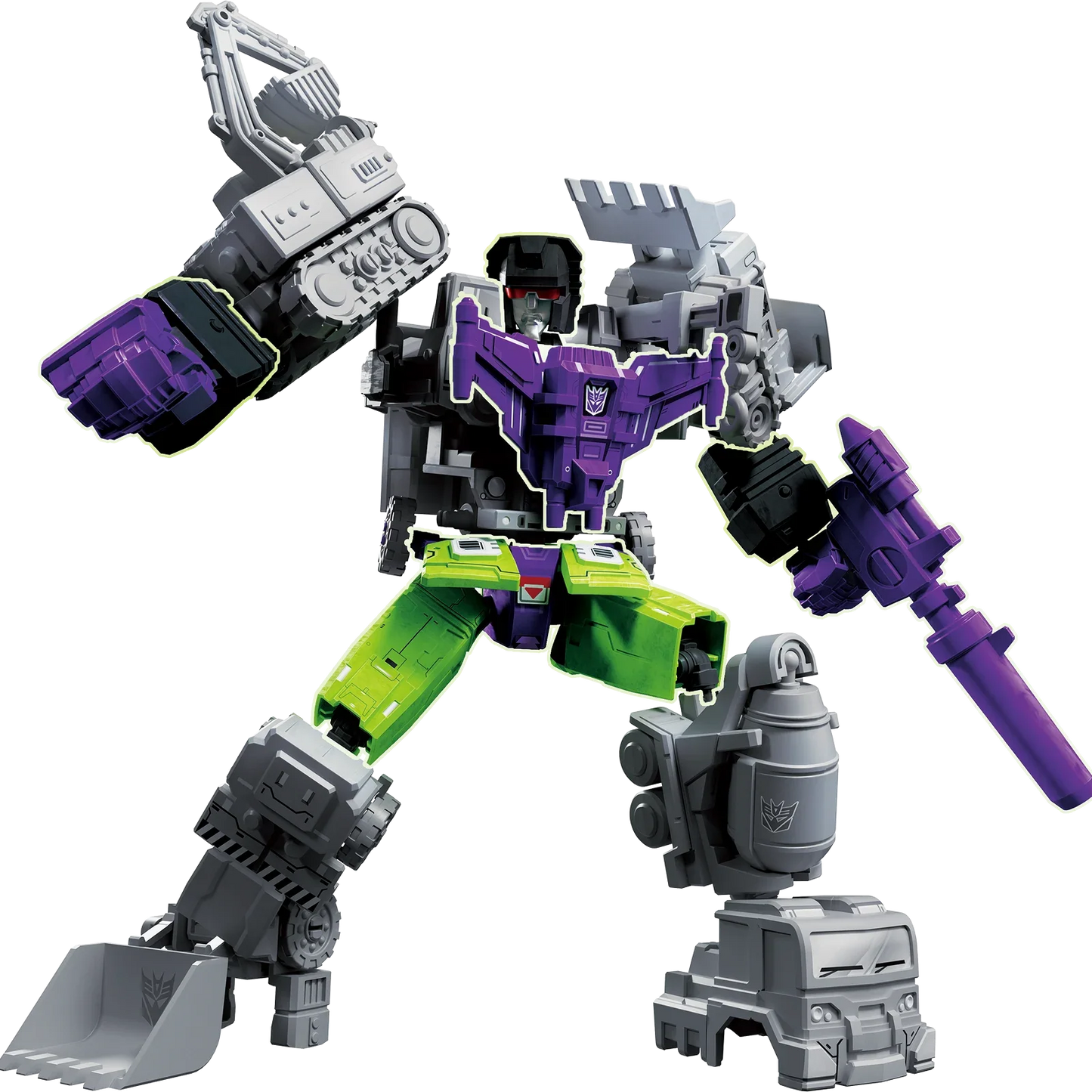 BLOKEES - Transformers Defender Version Devastator Kits Combining Accessory