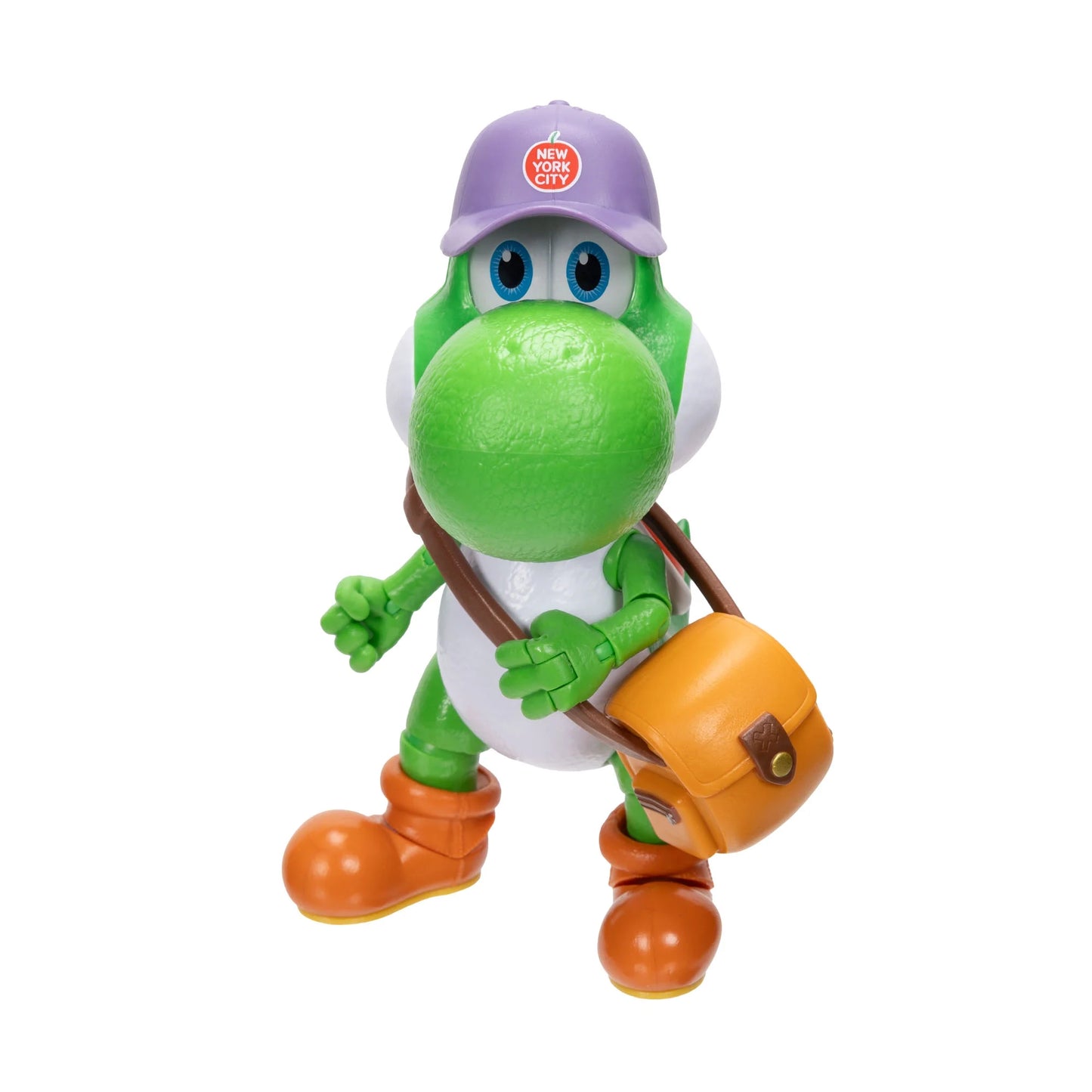 Jakks - The Super Mario Galaxy Movie -Yoshi figure with Hat, Sunglasses, and Satchel