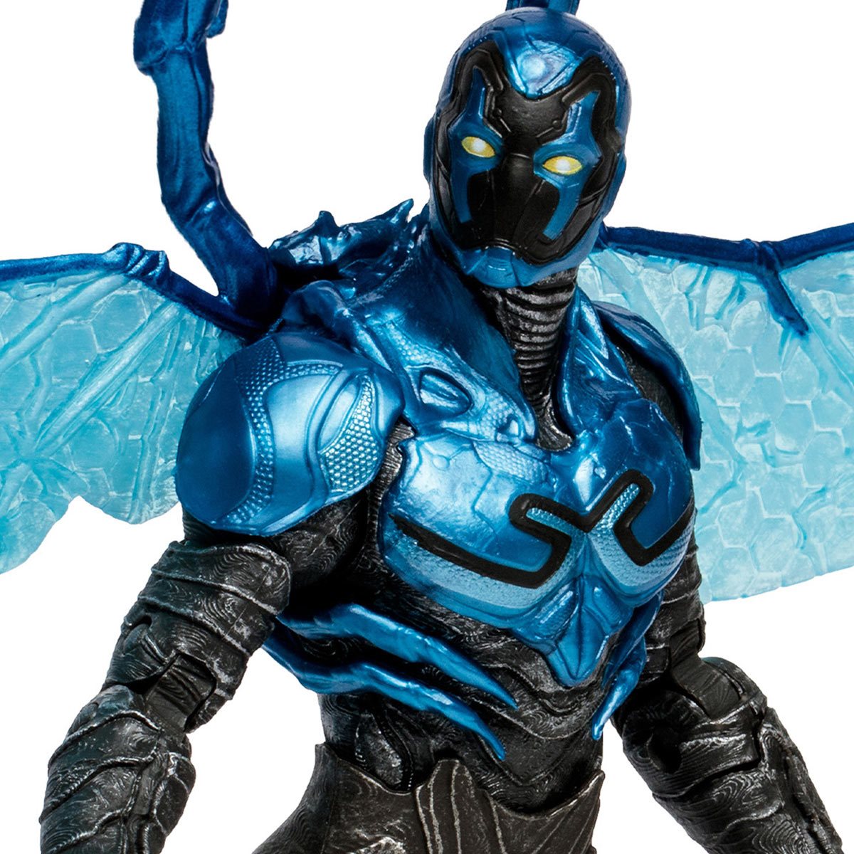 DC Blue Beetle Movie Blue Beetle Battle Mode 7-Inch Scale Action Figure