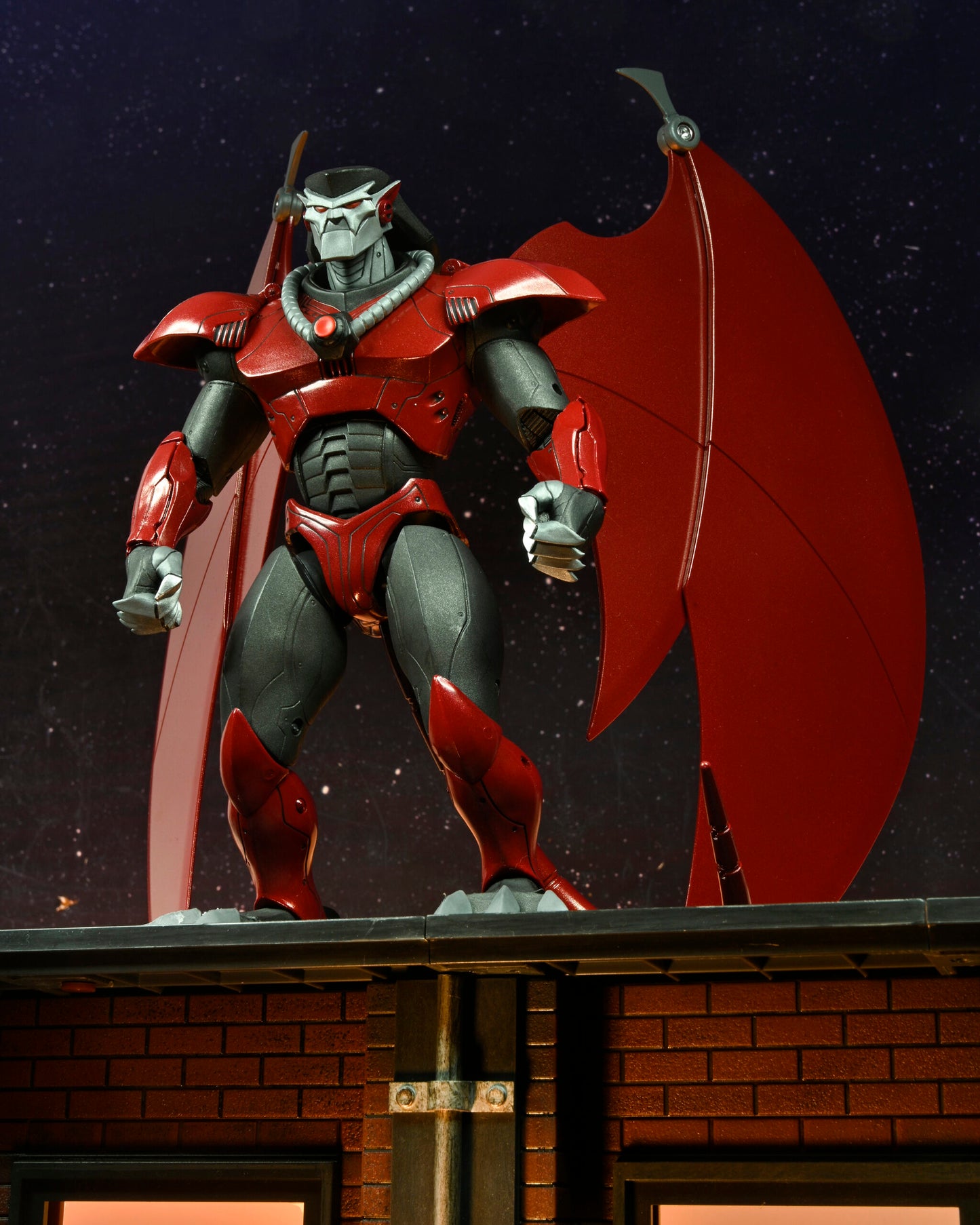NECA - Gargoyles 7” Scale Action Figure – Ultimate Armored David Xanatos