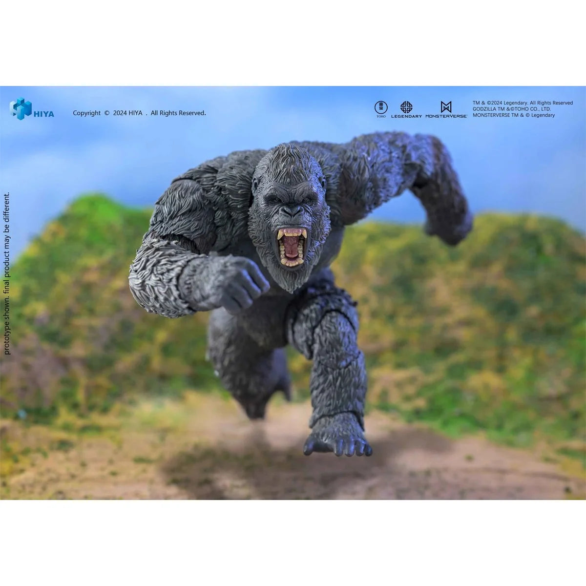 Hiya - Godzilla x Kong: The New Empire - Kong - Exquisite Basic Action Figure