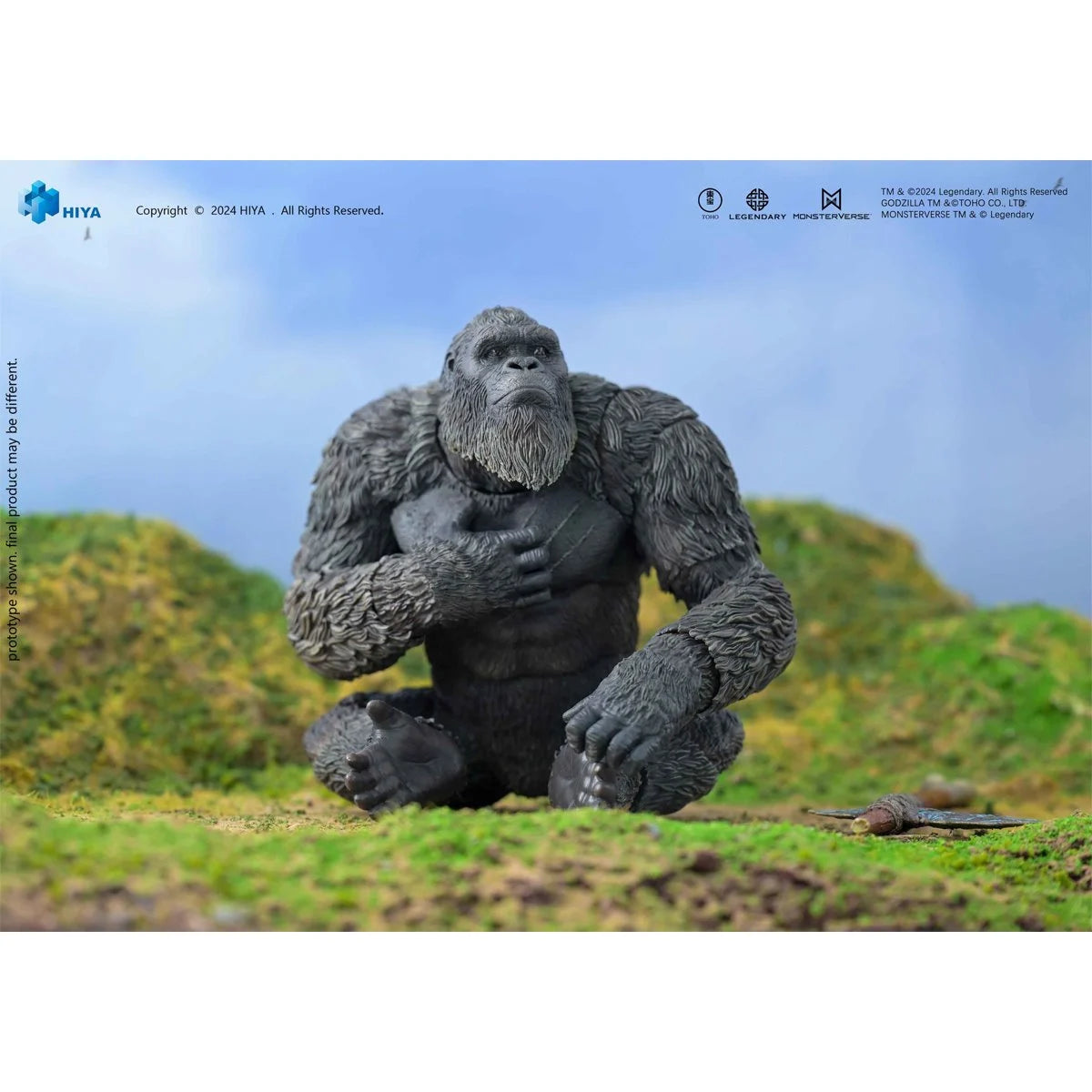 Hiya - Godzilla x Kong: The New Empire - Kong - Exquisite Basic Action Figure