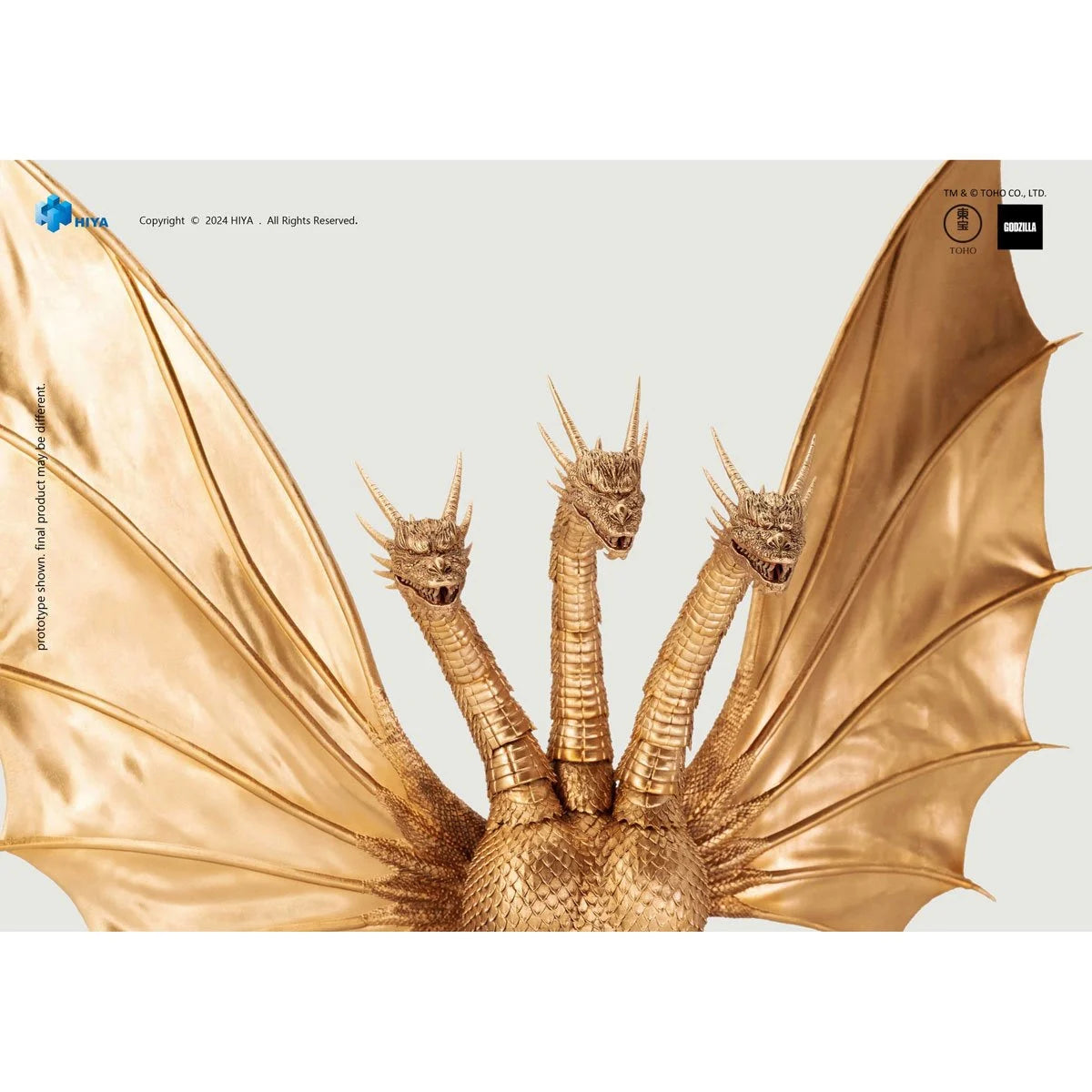 Hiya - Godzilla vs. King Ghidorah 1991 King Ghidorah Exquisite Basic Action Figure - Previews Exclusive