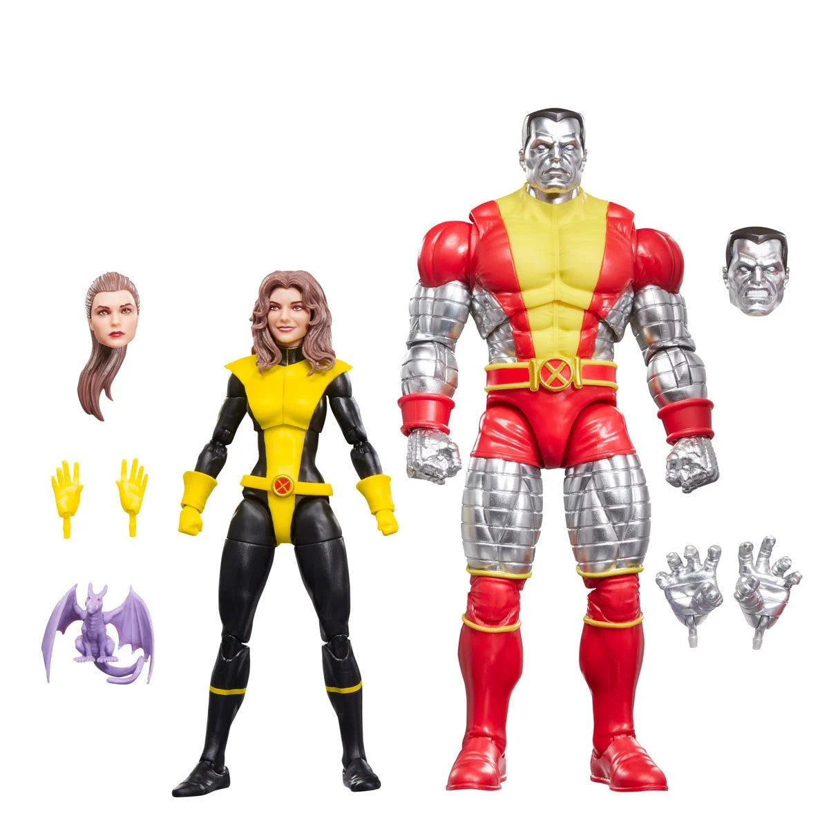 Marvel Legends - X-Men - Kitty Pryde and Colossus - 6 Inch Action Figure 2 Pack