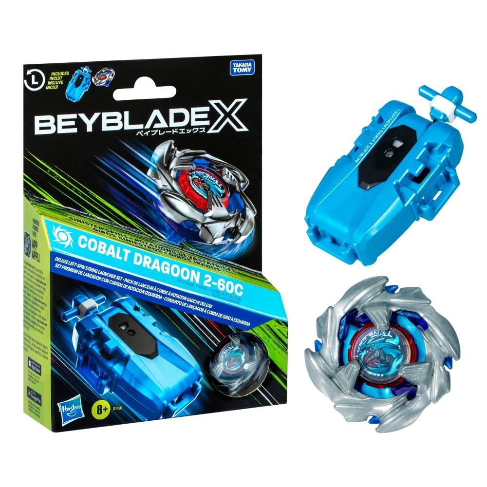 Beybalde X - Cobalt - Dragoon 2-60C - Launcher Set