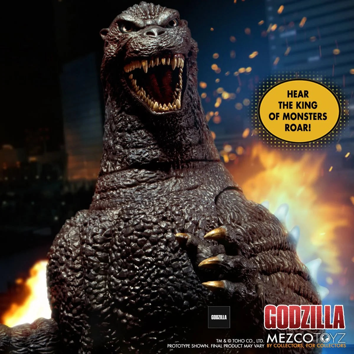 MEZCO - Ultimate Godzilla Light-Up and Sound 18-Inch Mega-Scale