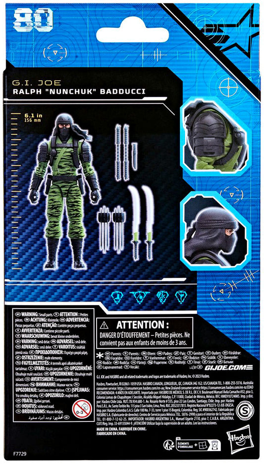 Pre-Sale - G.I. Joe Classified Series Ralph Nunchuk Badducci 6-Inch Action Figure