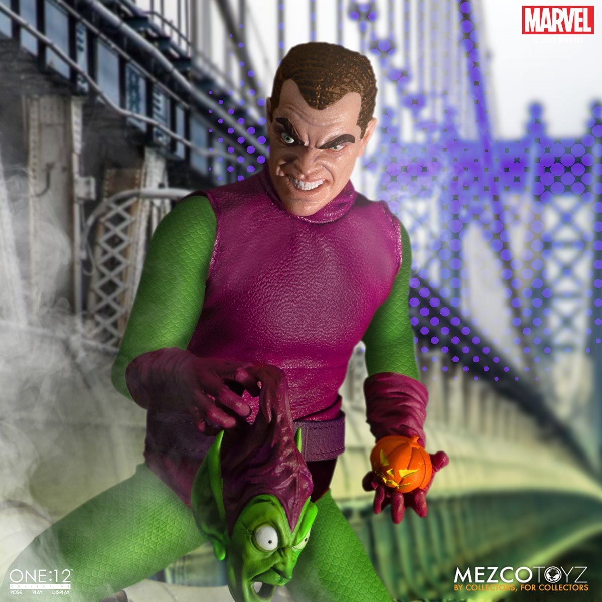 MEZCO - Spider-Man Green Goblin Deluxe Edition One:12 Collective Action Figure