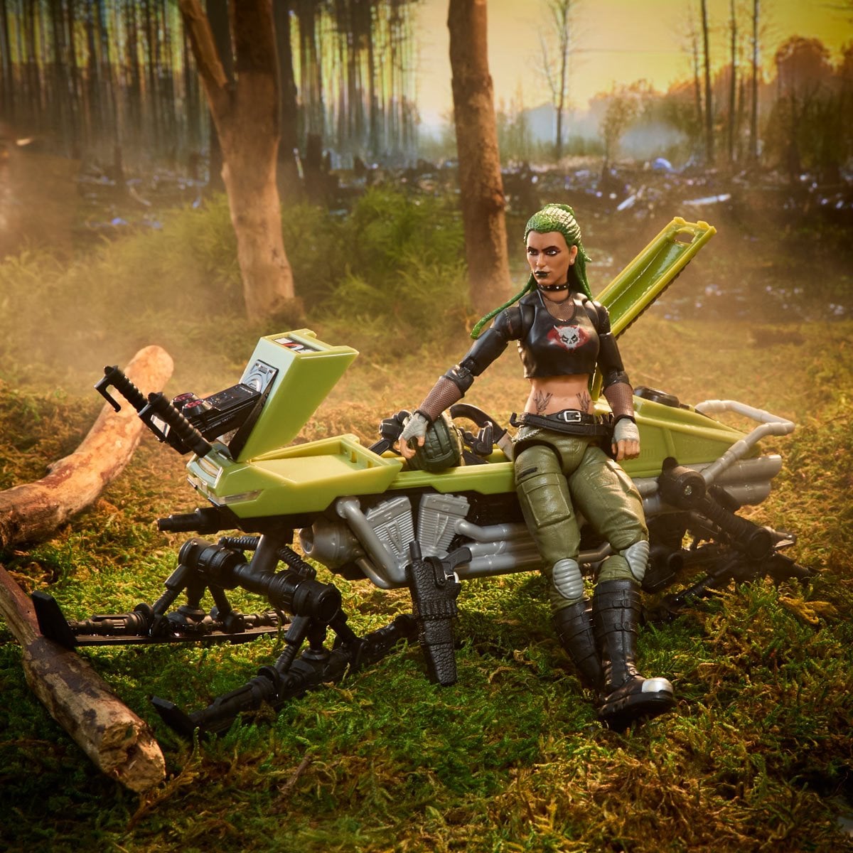 G.I. Joe - Classified Series - Zanya and Dreadnok Chameleon - #194 (Swamp Skier)