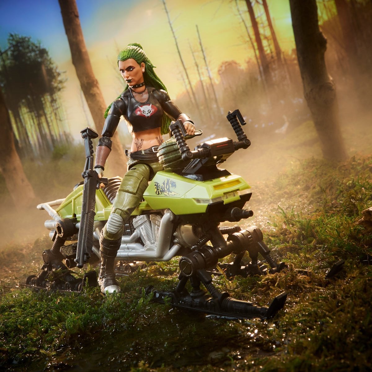 G.I. Joe - Classified Series - Zanya and Dreadnok Chameleon - #194 (Swamp Skier)