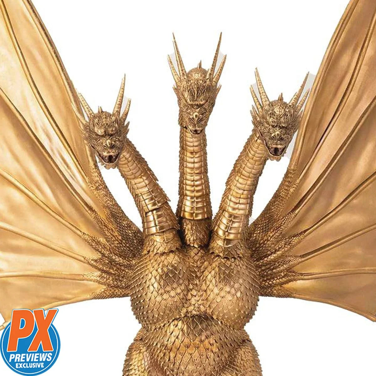 Hiya - Godzilla vs. King Ghidorah 1991 King Ghidorah Exquisite Basic Action Figure - Previews Exclusive