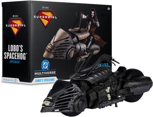 DC Multiverse - Super Girl Movie -Lobo Spacehog Vehicle