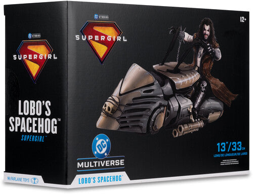 DC Multiverse - Super Girl Movie -Lobo Spacehog Vehicle