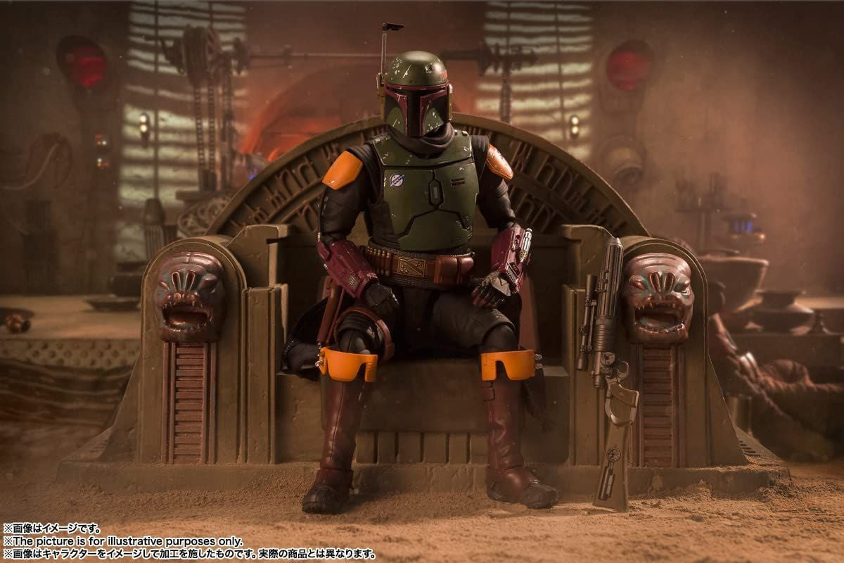 S.H. Figuarts - Star Wars - Book Of Boba Fett -  Throne Set