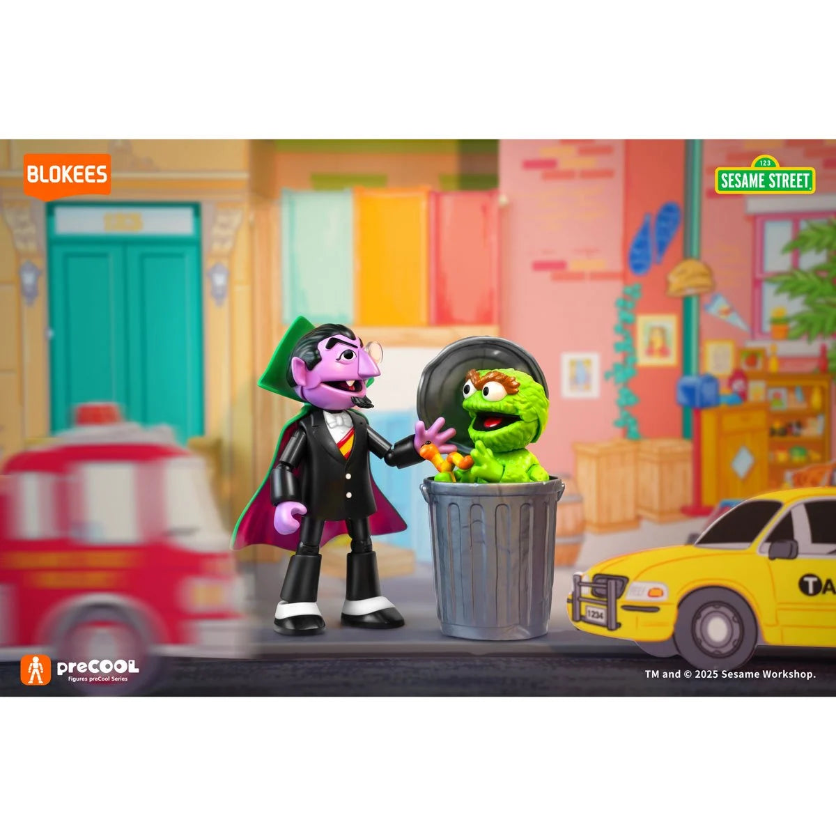 BLOKEES - Sesame Street Wave 2 - Count Von Count - Mini Model Kit