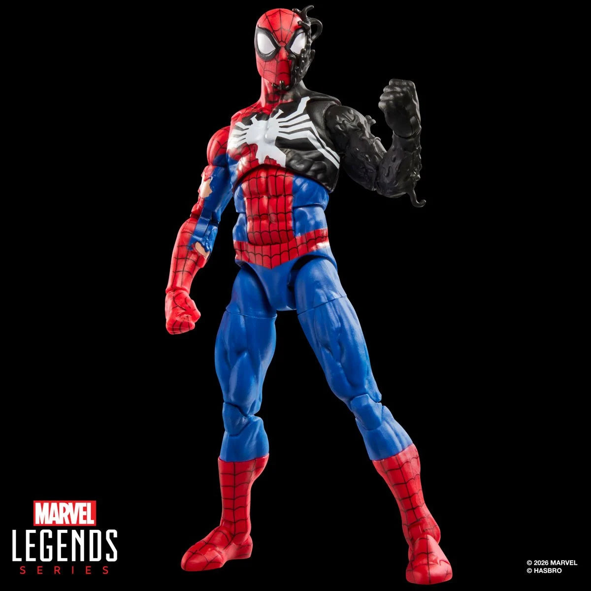 Pre-Order: Marvel Legends - Secret Wars - Spider-Man (Alien Costume) - 6 Inch Action Figure